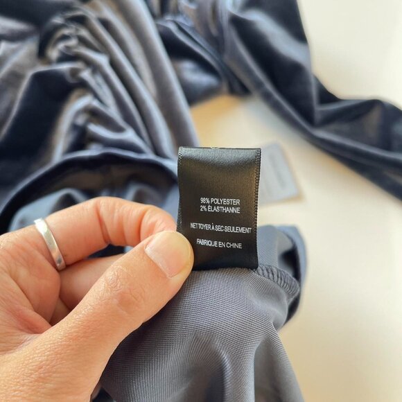 NWT LUSH Ruched Velvet Mini Dress - Picture 6 of 8